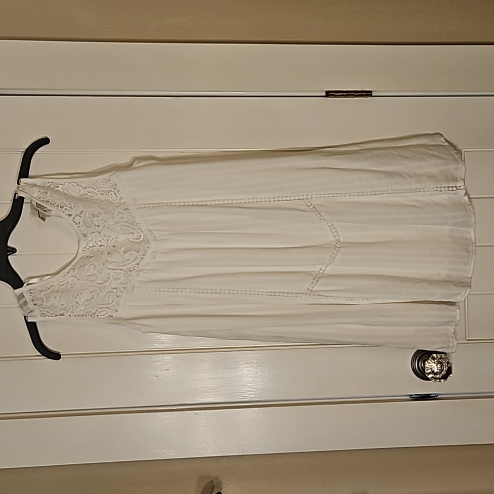 White summer dress